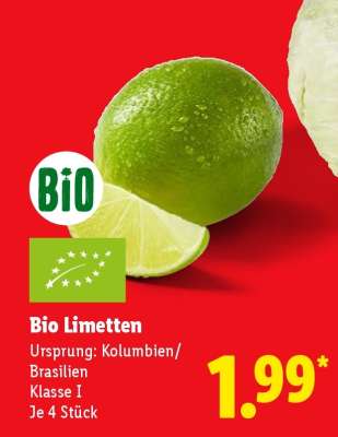 Bio Limetten