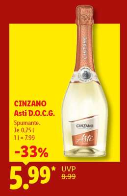 CINZANO Asti D.O.C.G.