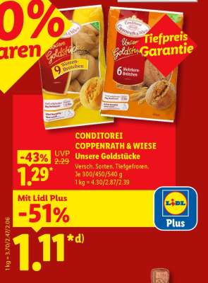 Conditorei Coppenrath & Wiese Unsere Goldstücke