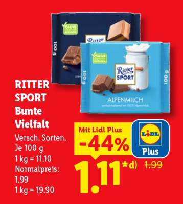 Ritter Sport Bunte Vielfalt*