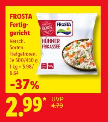 Frosta Fertiggericht