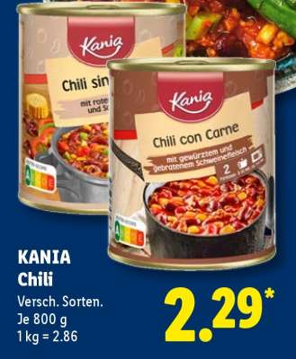 KANIA Chili