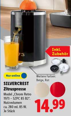 SILVERCREST Zitruspresse