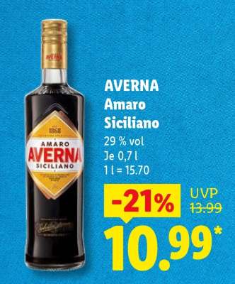 Averna Amaro Siciliano