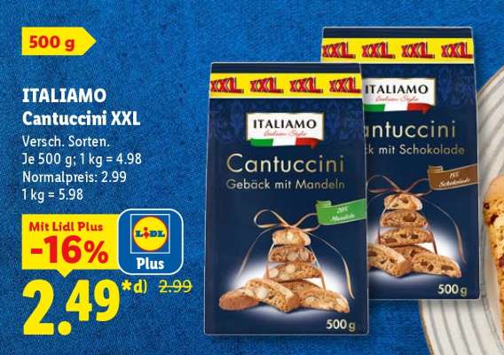 ITALIAMO Cantuccini XXL