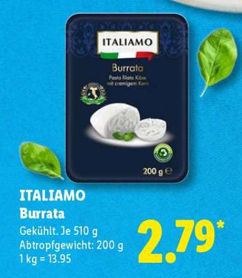 Italiamo Burrata