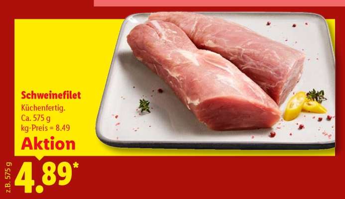 Schweinefilet*