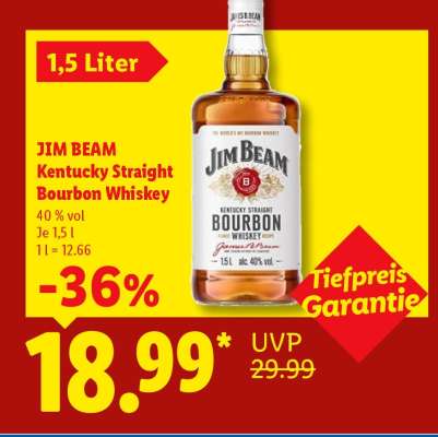 Jim Beam Kentucky Straight Bourbon Whiskey