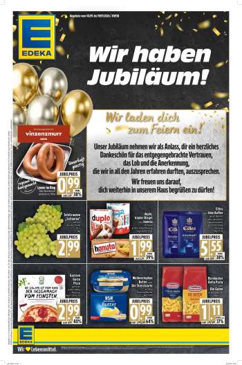 Prospekte Edeka - 14.09.2026 - 19.09.2026.