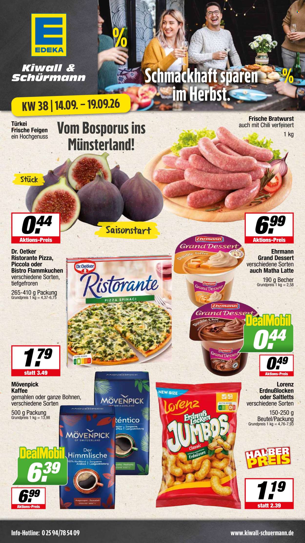 Edeka Prospekte  - 14.09.2026 - 19.09.2026. Seite 1