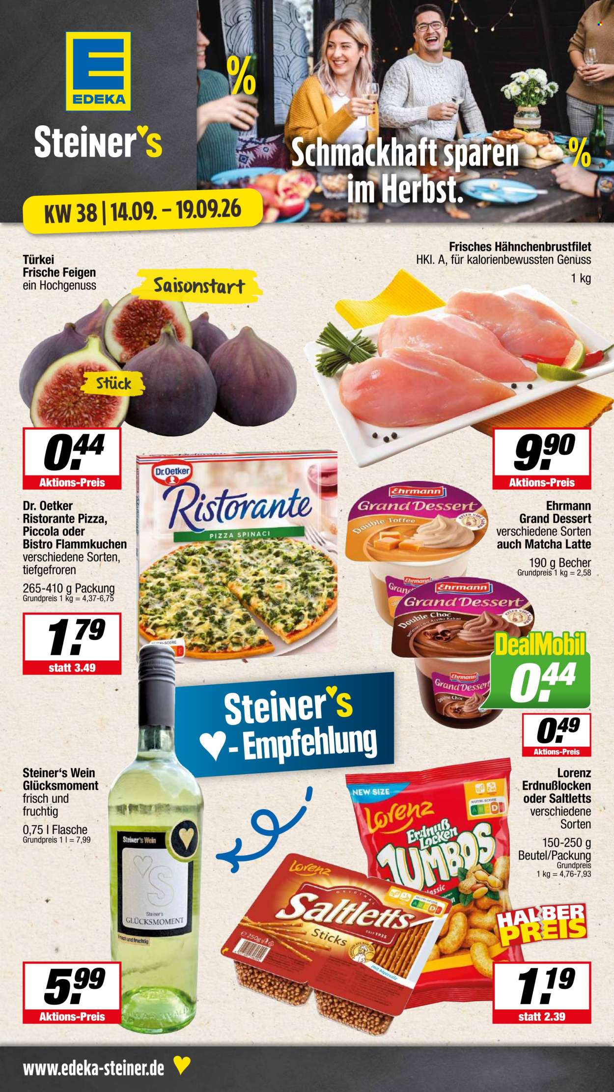 Edeka Prospekte  - 14.09.2026 - 19.09.2026. Seite 1
