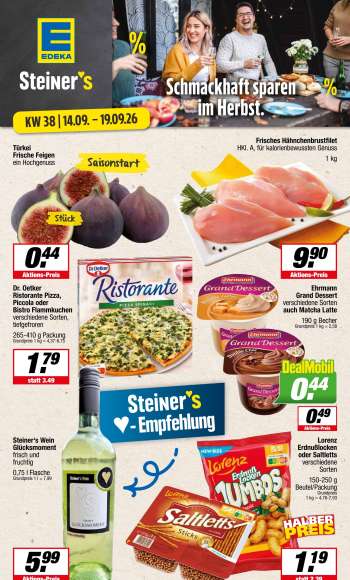 Prospekte Edeka - 14.09.2026 - 19.09.2026.