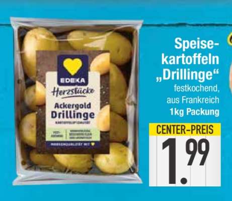 Speisekartoffeln „Drillinge“