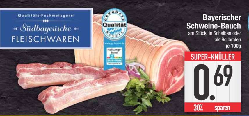 Bayerischer Schweine-Bauch