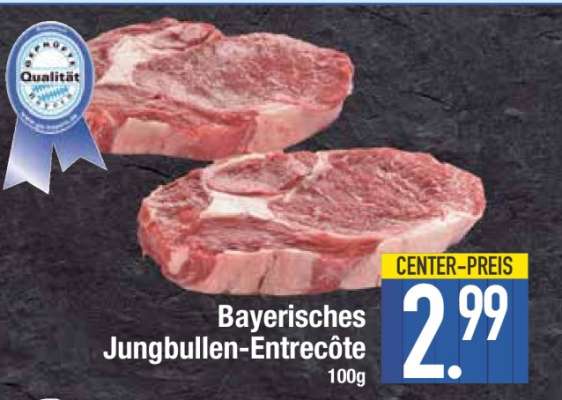 Bayerisches Jungbullen-Entrecôte