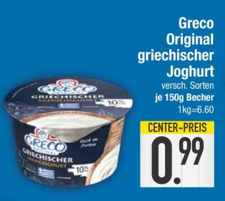 Greco Original Griechischer Joghurt