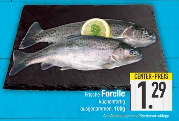 Frische Forelle