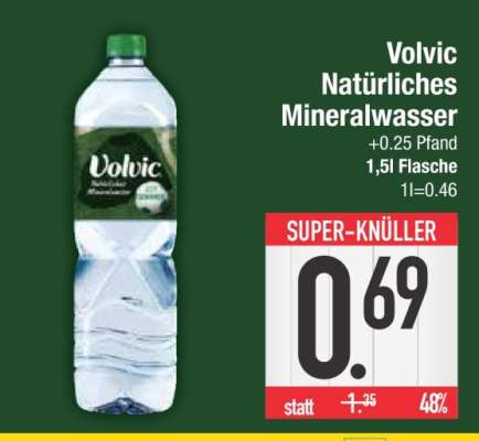 Volvic Natürliches Mineralwasser