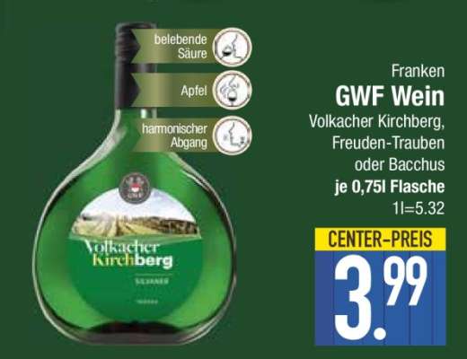 Franken GWF Wein