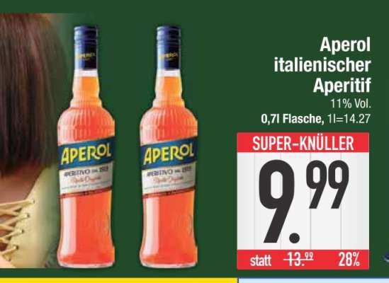 Aperol Italienischer Aperitif