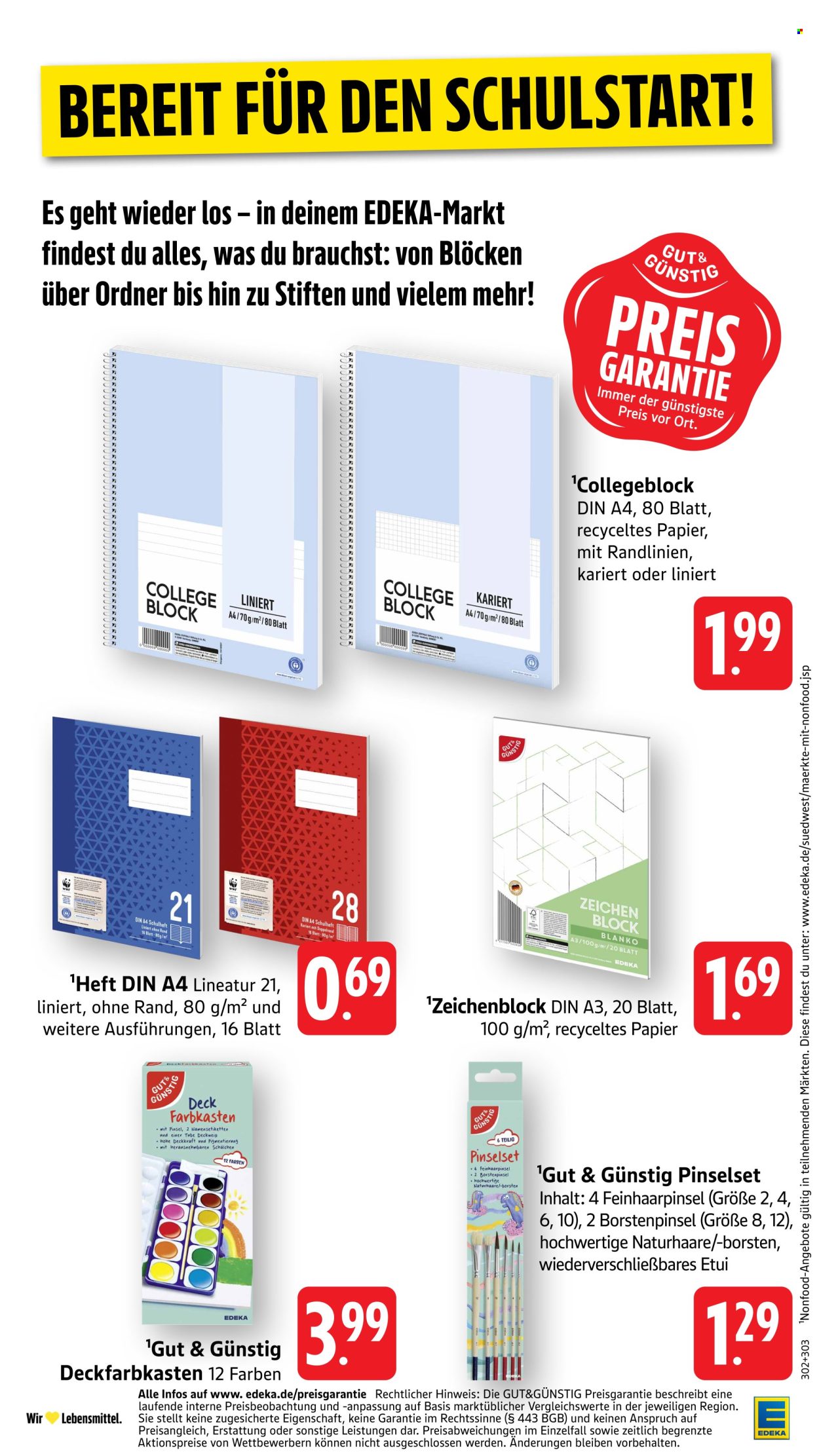 Edeka Prospekte  - 14.09.2026 - 19.09.2026. Seite 32