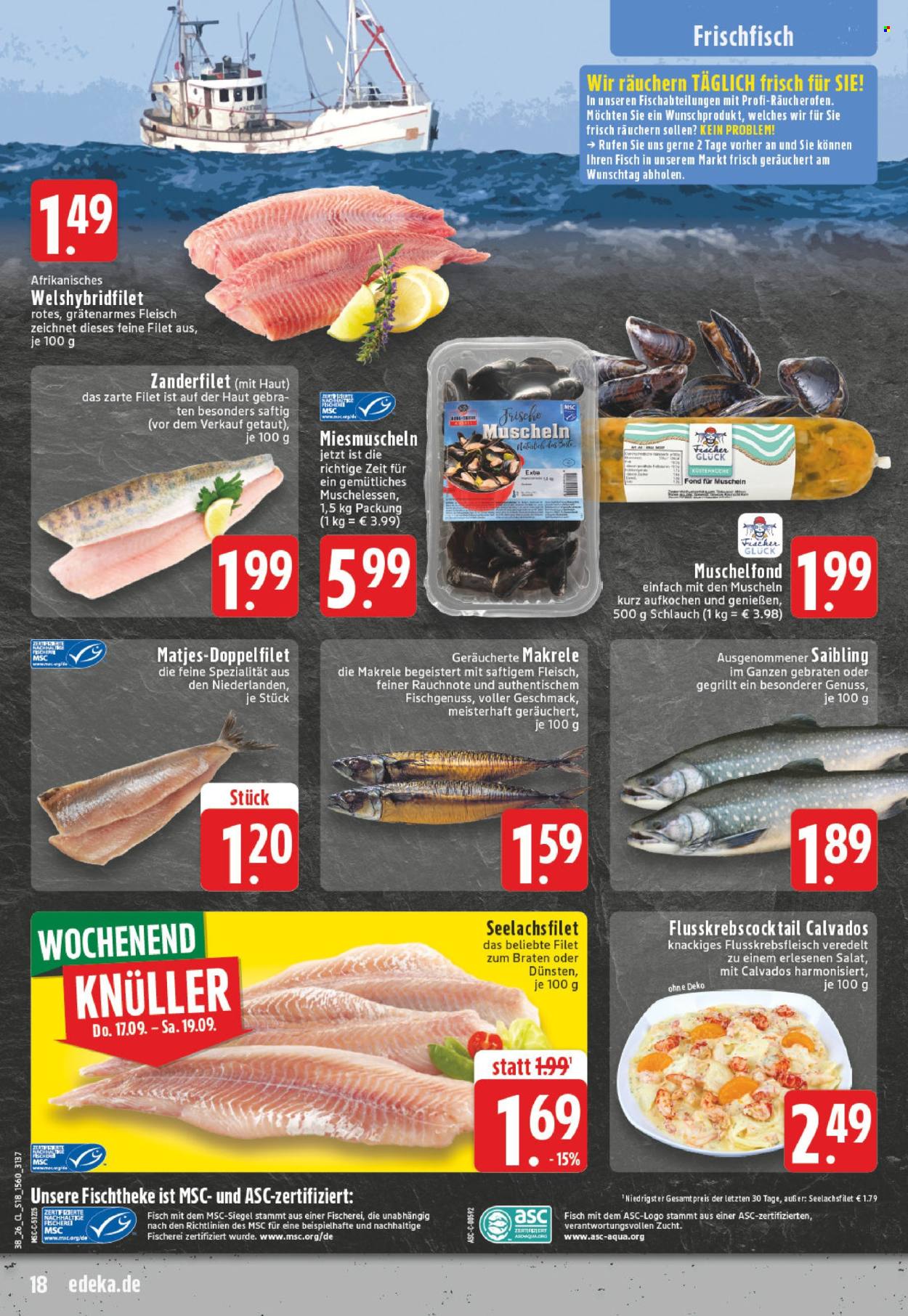 Edeka Prospekte  - 14.09.2026 - 19.09.2026. Seite 18