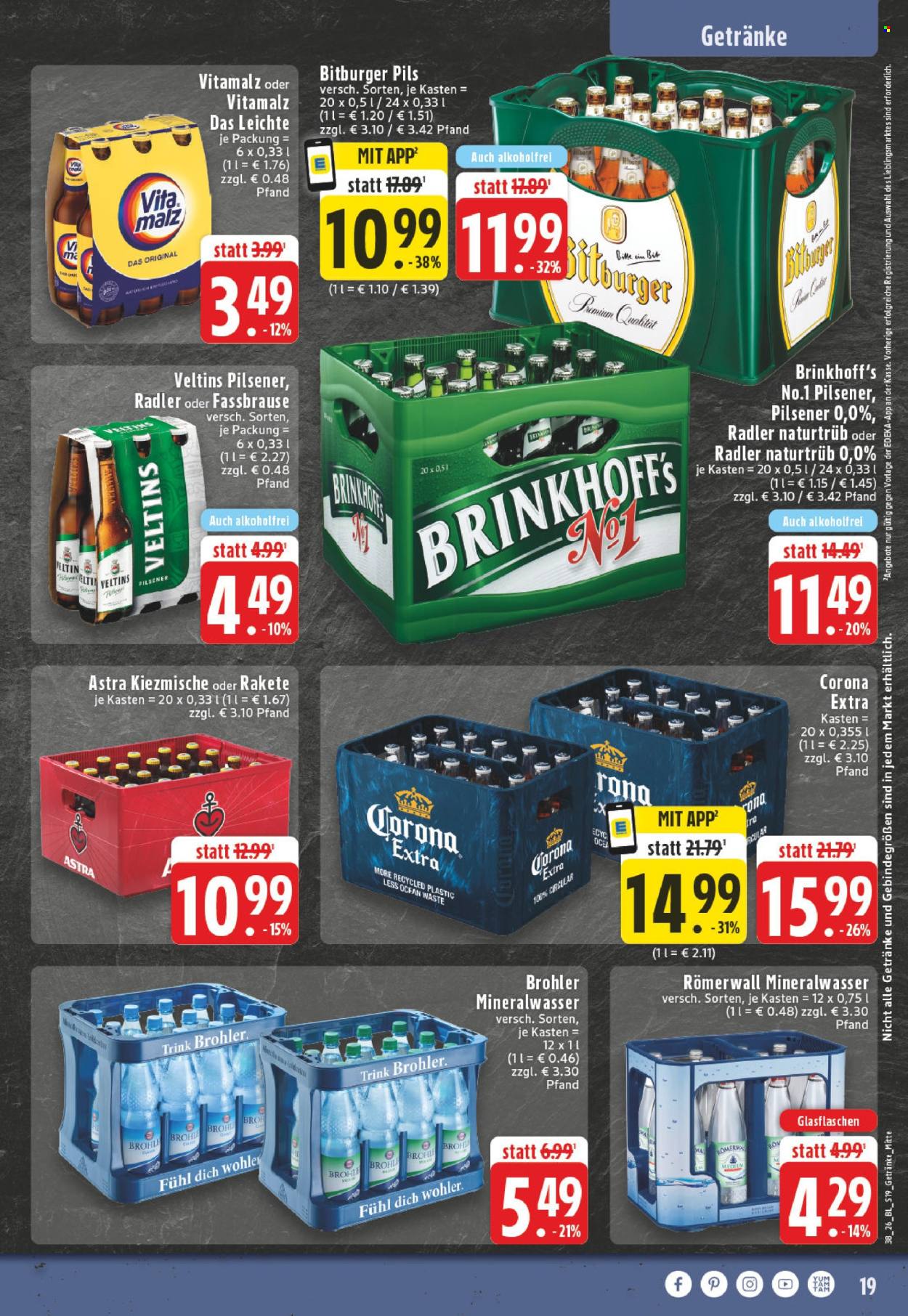 Edeka Prospekte  - 14.09.2026 - 19.09.2026. Seite 19