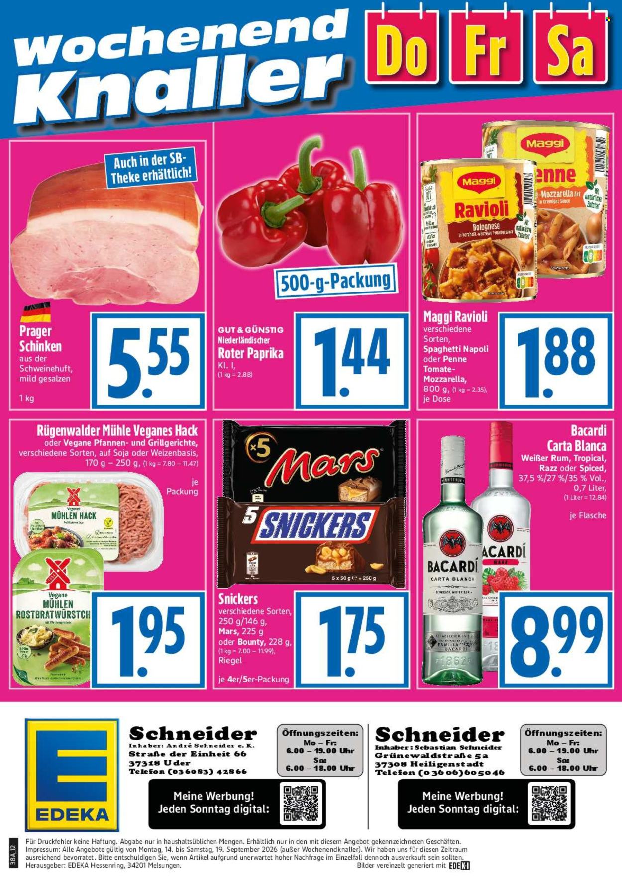 Edeka Prospekte  - 14.09.2026 - 19.09.2026. Seite 12