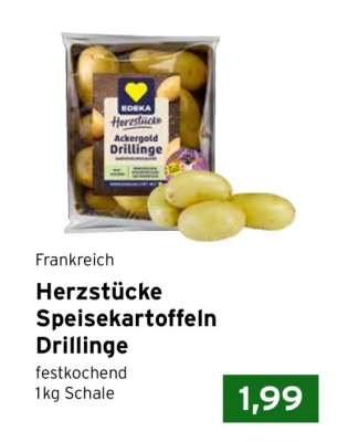 Herzstücke Speisekartoffeln Drillinge