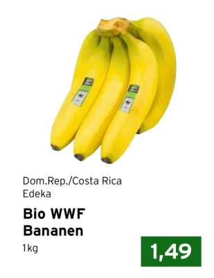 Bio WWF Bananen