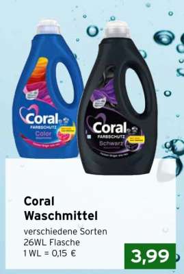 Coral Waschmittel
