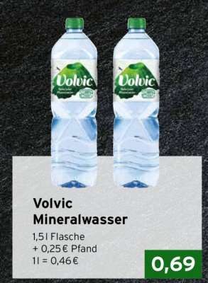 VOLVIC Mineralwasser