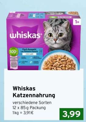 WHISKAS Katzennahrung