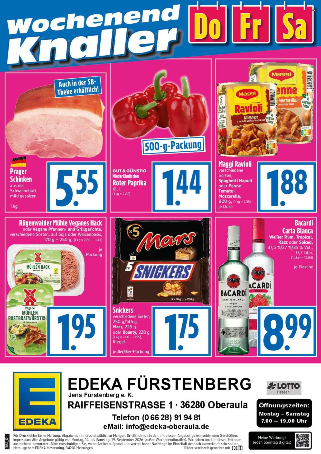 Edeka Prospekte  - 14.09.2026 - 19.09.2026. Seite 12