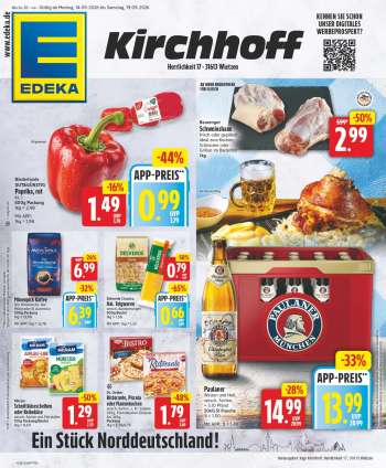 Prospekte Edeka - 14.09.2026 - 19.09.2026.