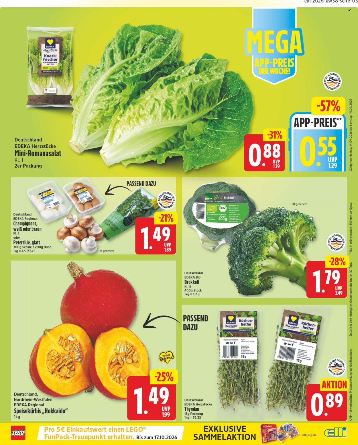 Edeka Prospekte  - 14.09.2026 - 19.09.2026. Seite 3