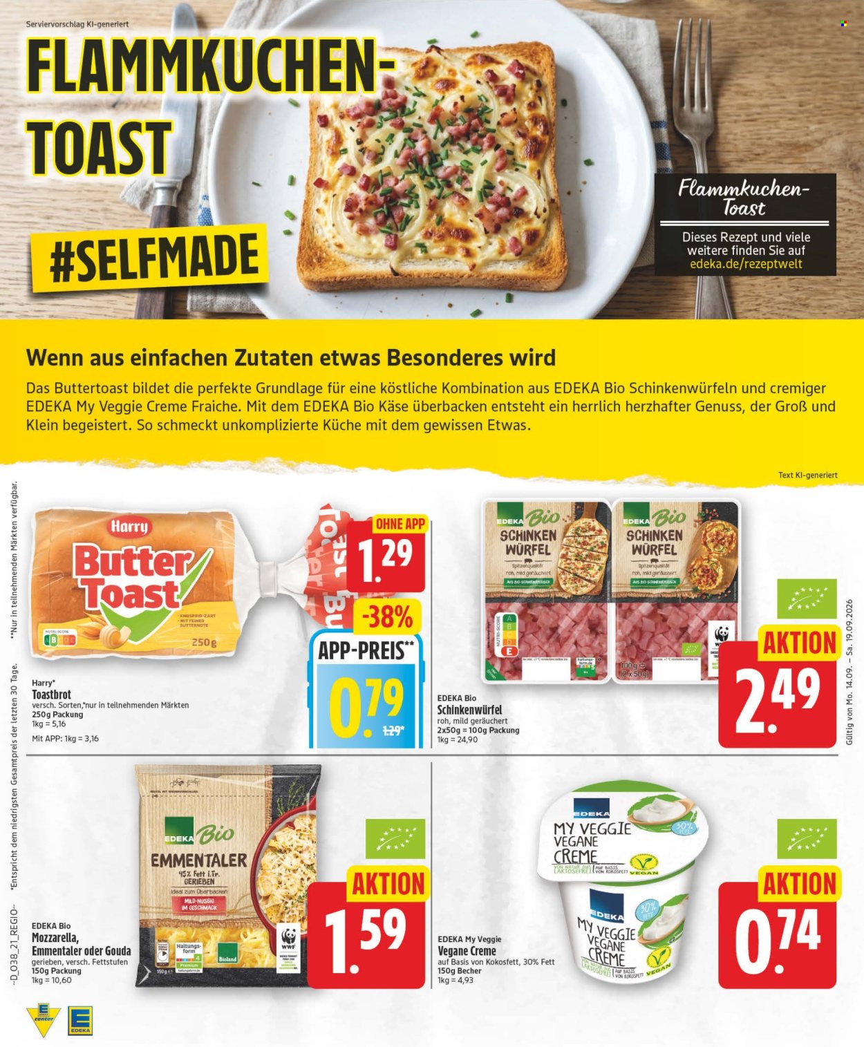 Edeka Prospekte  - 14.09.2026 - 19.09.2026. Seite 20