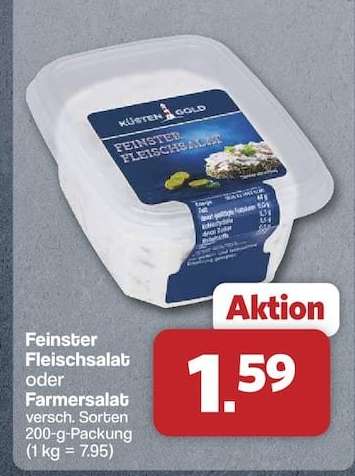 Feinster Fleischsalat oder Farmersalat