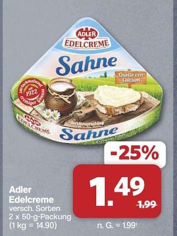 Adler Edelcreme