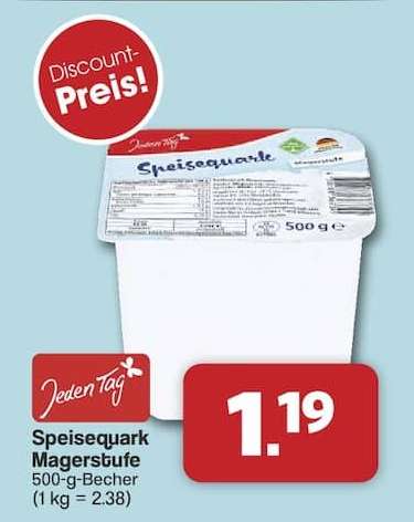Speisequark Magerstufe