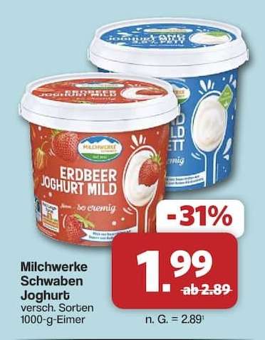 Milchwerke Schwaben Joghurt
