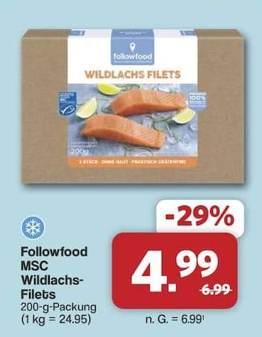 Followfood MSC Wildlachs-Filets