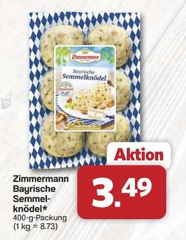 Zimmermann Bayrische Semmelknödel