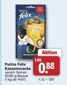 Purina Felix Katzensnacks