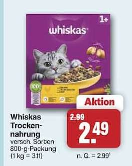 Whiskas Trockennahrung