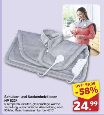 Schulter- und Nackenheizkissen HP 622