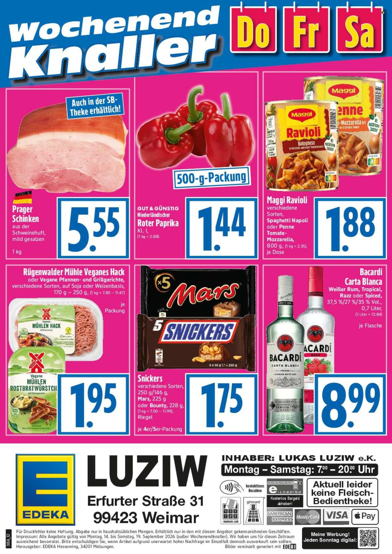 Edeka Prospekte  - 14.09.2026 - 19.09.2026. Seite 12