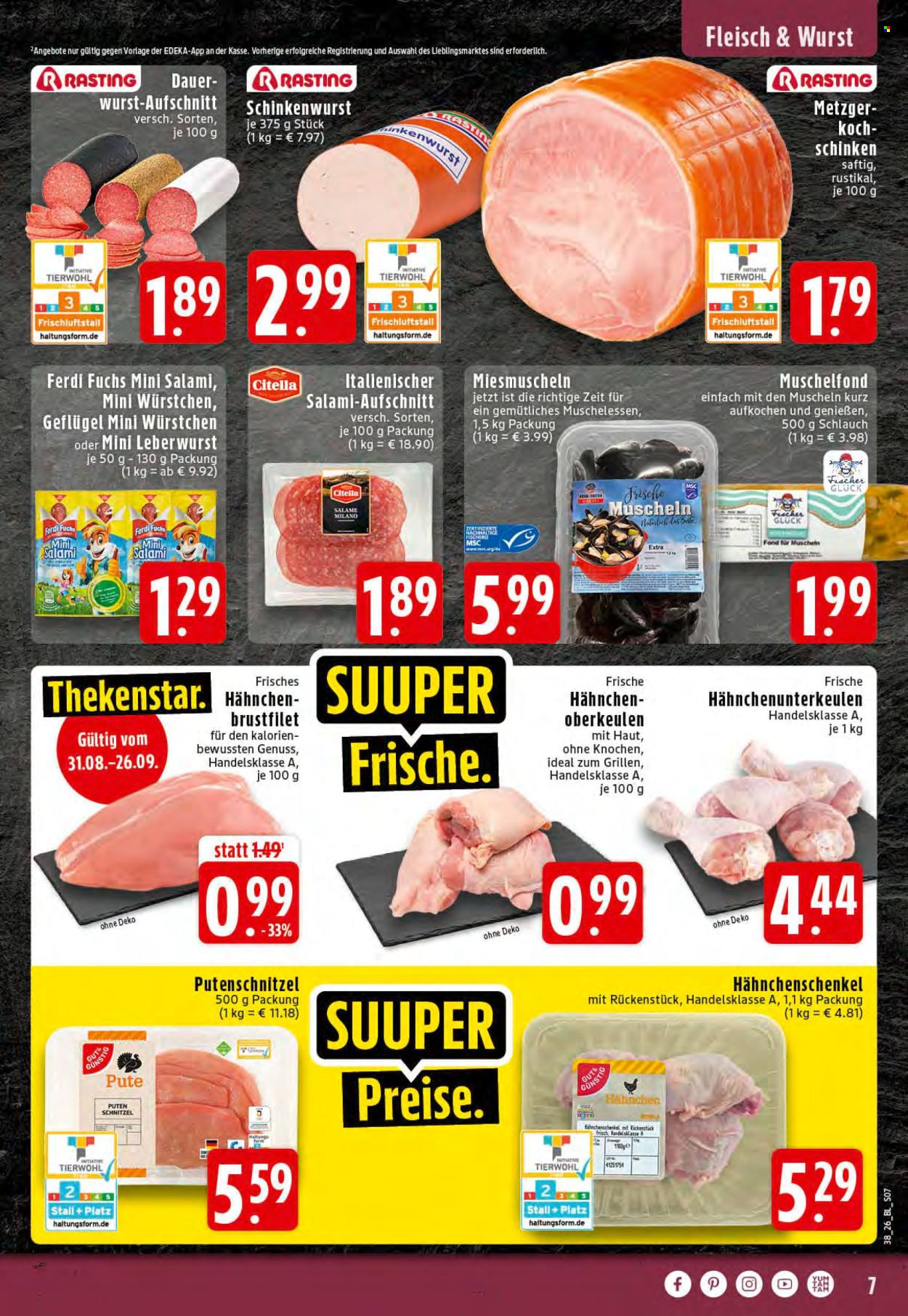 Edeka Prospekte  - 14.09.2026 - 19.09.2026. Seite 7