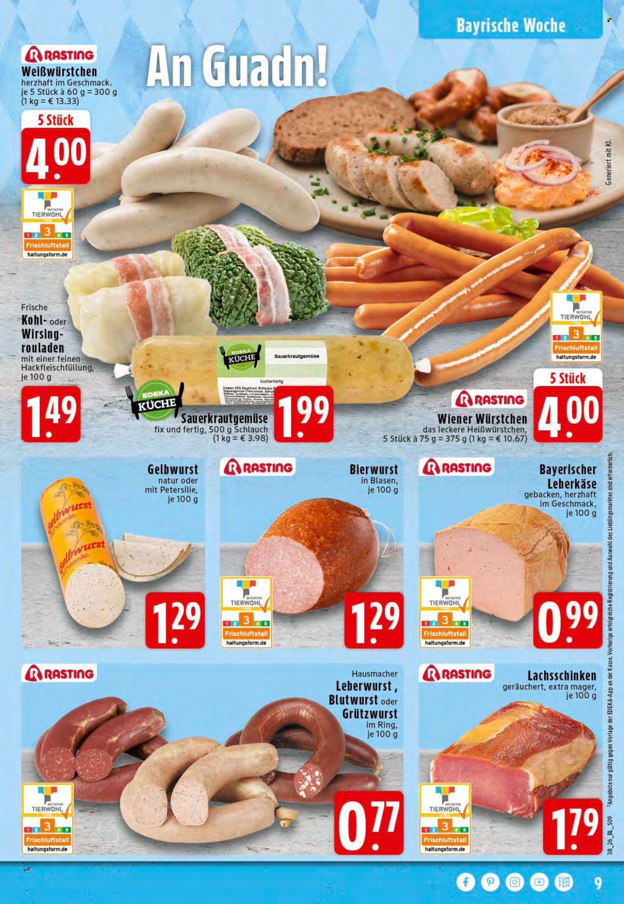 Edeka Prospekte  - 14.09.2026 - 19.09.2026. Seite 9
