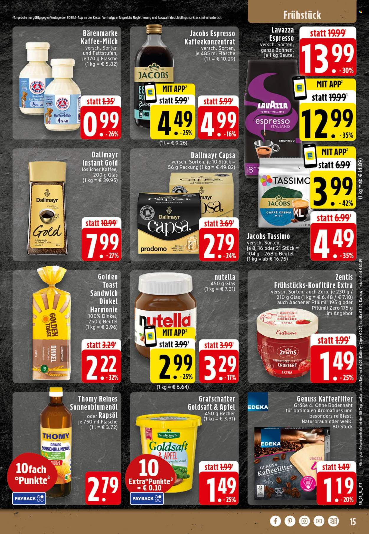 Edeka Prospekte  - 14.09.2026 - 19.09.2026. Seite 15